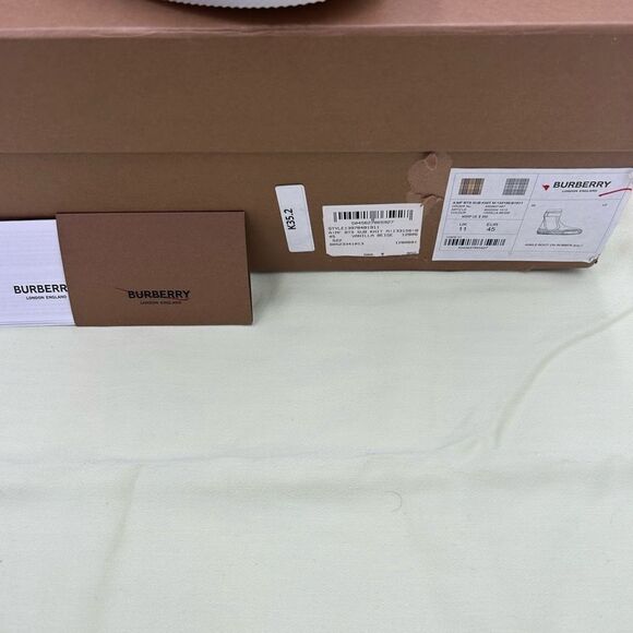 Men’s Burberry knitted sub high top sock, sneakers size 45 - Picture 6 of 14